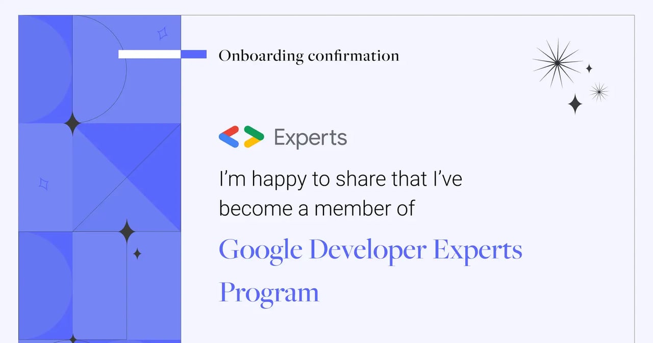 Google Developer Expert になりました